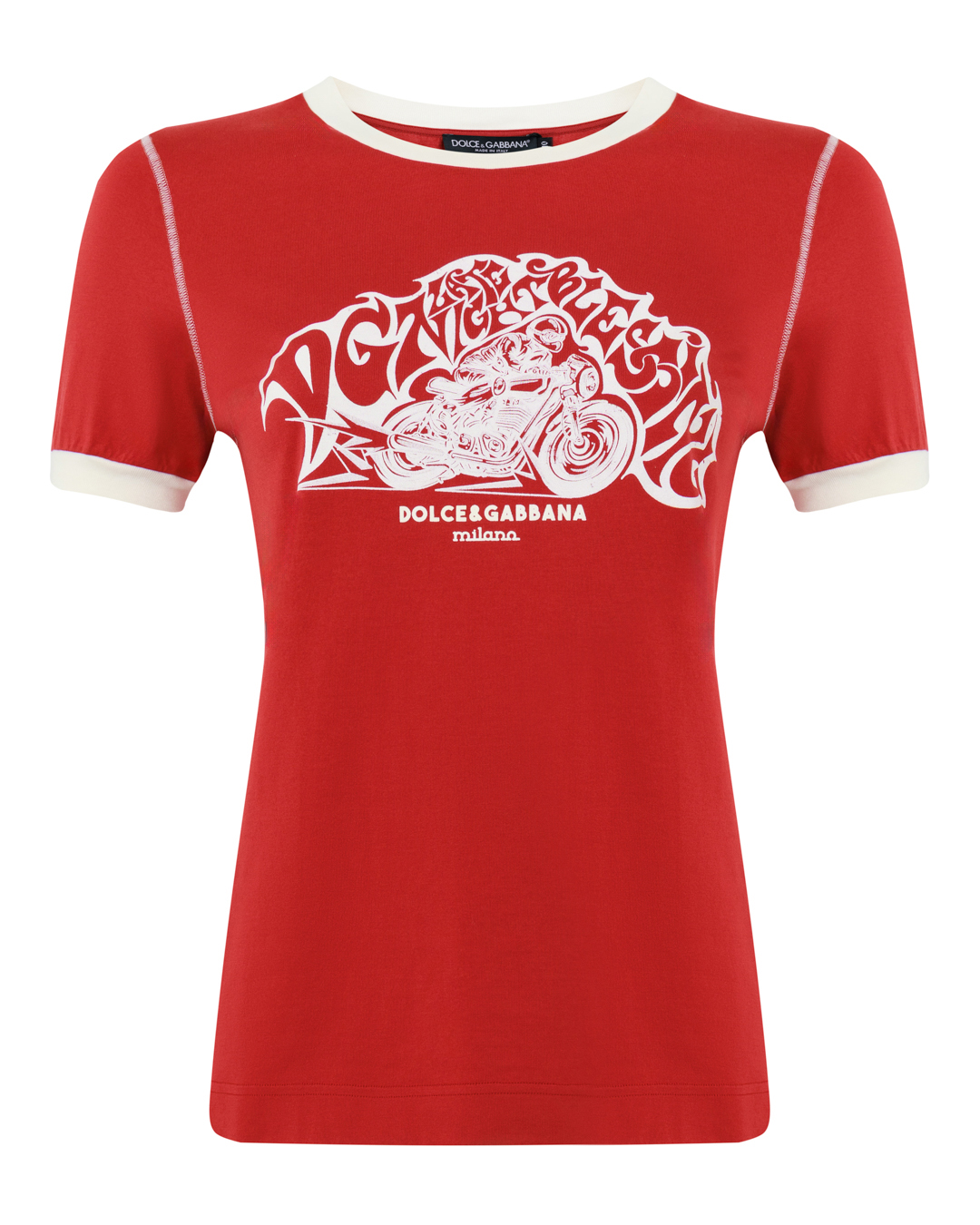 Dolce & Gabbana футболка с принтом артикул F8W12T GDDMW марки Dolce&Gabbana купить за 68200 руб.
