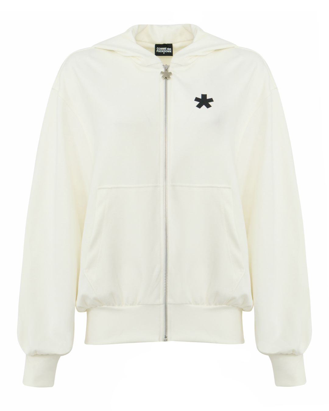 COMME des FUCKDOWN олимпийка с капюшоном артикул FDS6CFABW01571 марки COMME des FUCKDOWN купить за 18200 руб.