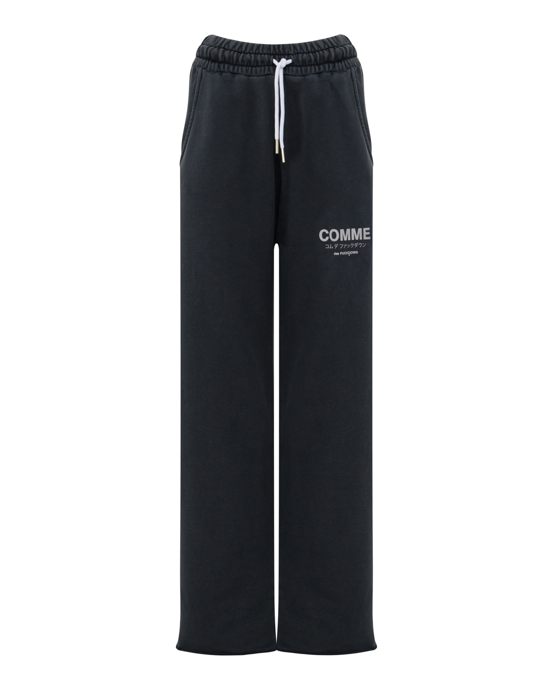 COMME des FUCKDOWN брюки с принтом артикул FDS6CFABW01581 марки COMME des FUCKDOWN купить за 22800 руб.