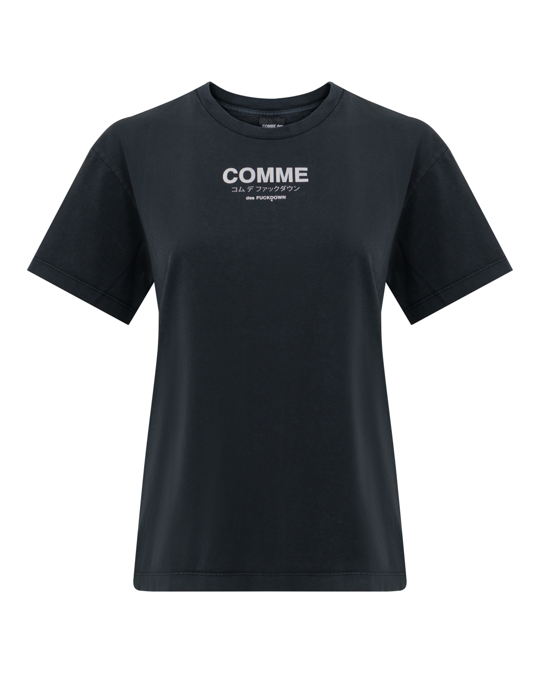 COMME des FUCKDOWN футболка с принтом артикул FDS6CFABW01582 марки COMME des FUCKDOWN купить за 10900 руб.