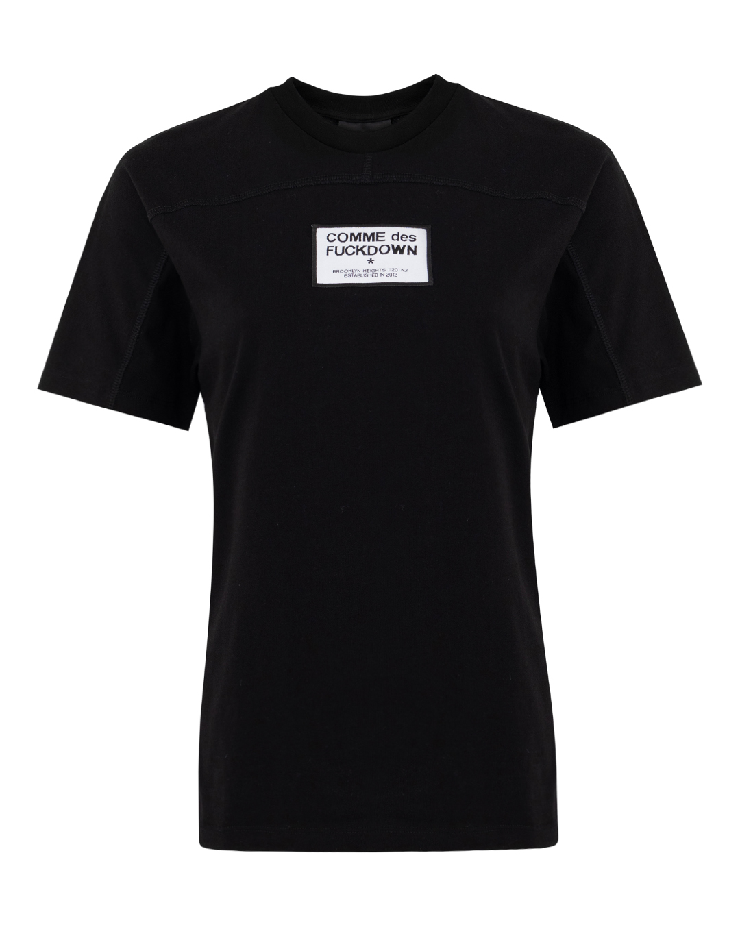 COMME des FUCKDOWN футболка с принтом  артикул FDW4CFABW01031 марки COMME des FUCKDOWN купить за 12800 руб.