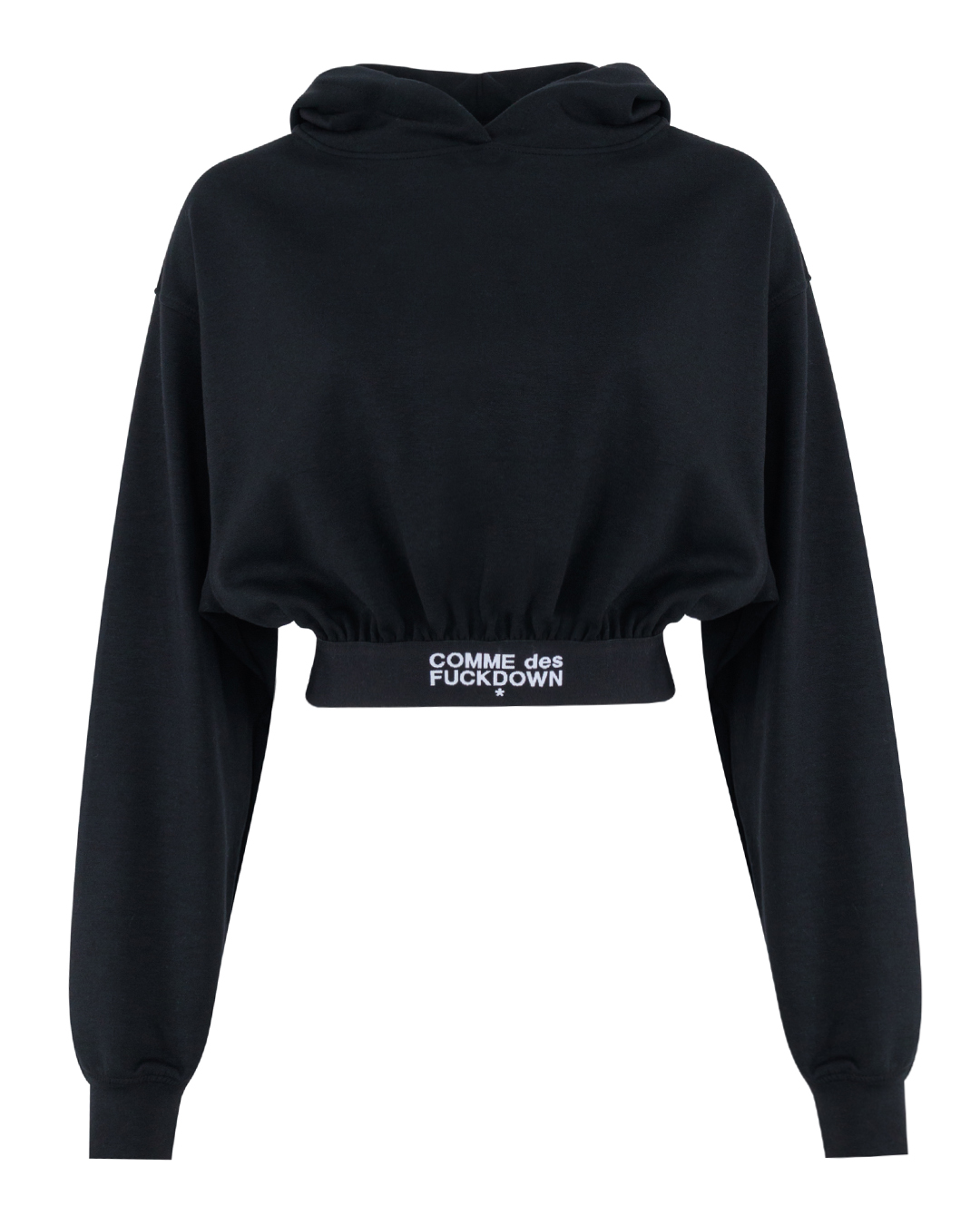 COMME des FUCKDOWN кроп худи  артикул FDW4CFABW01050 марки COMME des FUCKDOWN купить за 28000 руб.