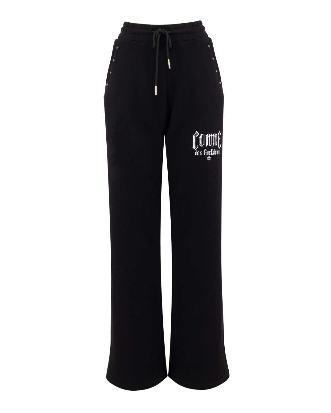 COMME des FUCKDOWN брюки прямого кроя артикул FDW4CFABW01094 марки COMME des FUCKDOWN купить за 20800 руб.