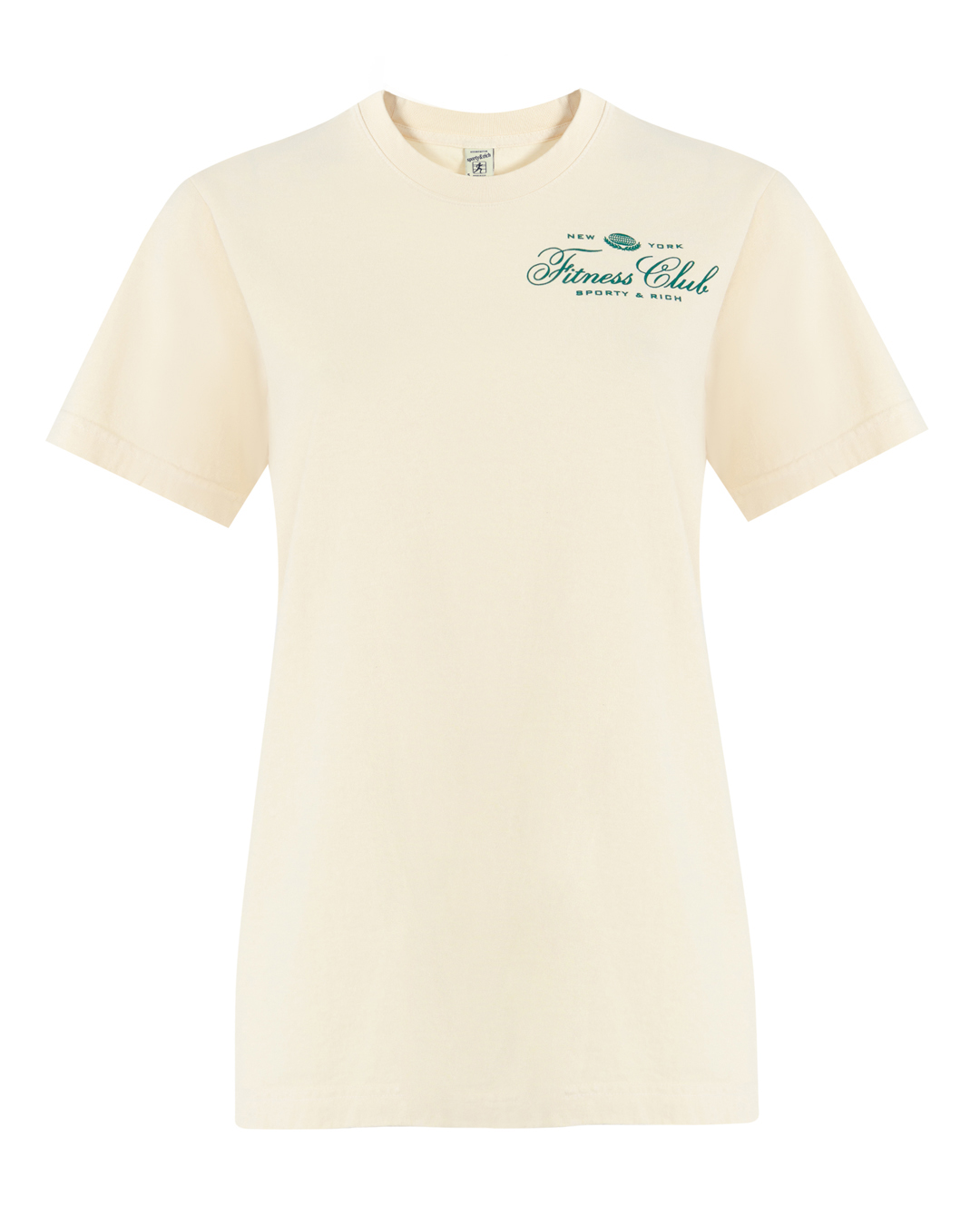 Sporty & Rich футболка с принтом  артикул Fitness World T-Shirt марки Sporty & Rich купить за 9800 руб.