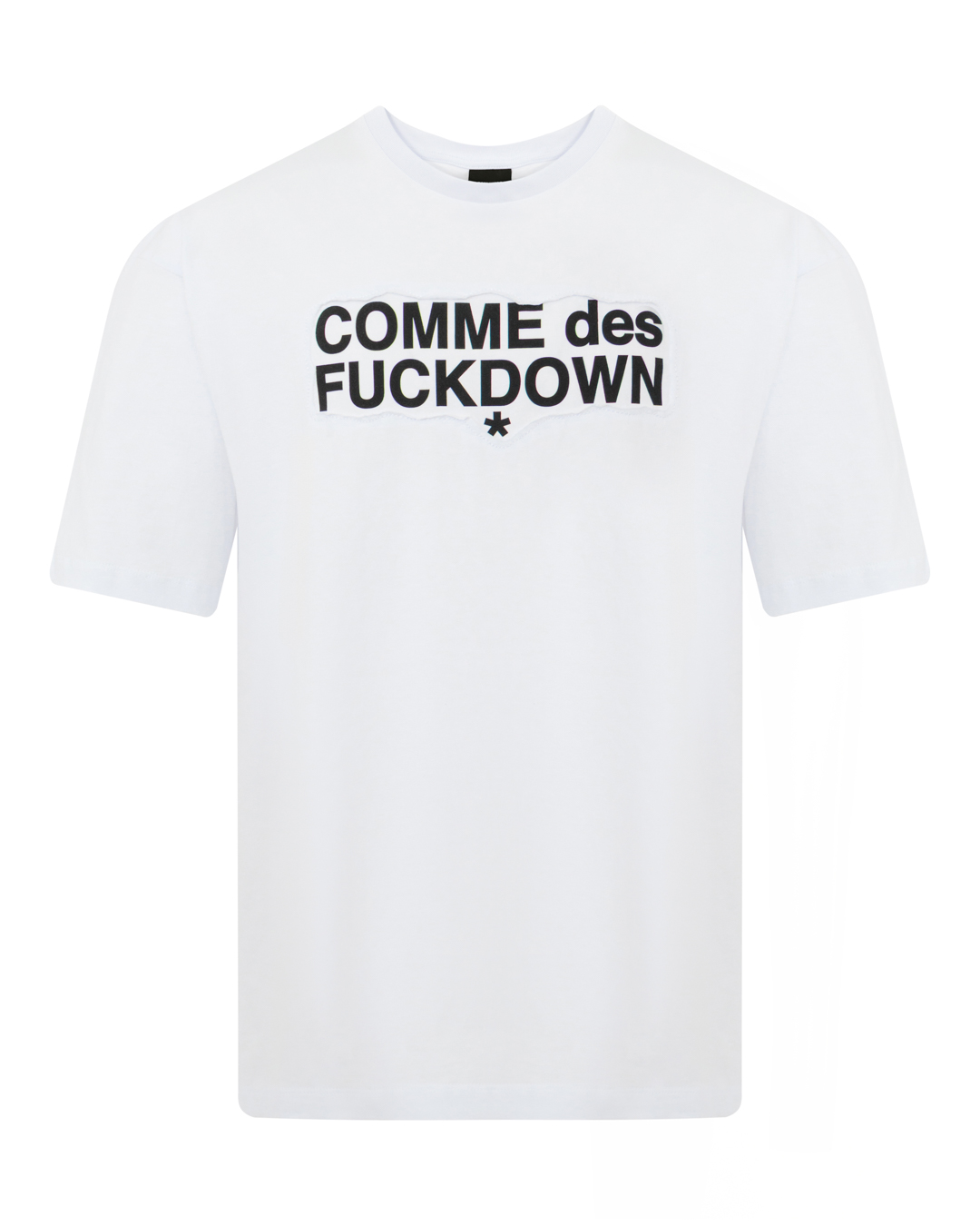 COMME des FUCKDOWN футболка с принтом артикул FMS6CFABM01927 марки COMME des FUCKDOWN купить за 10900 руб.