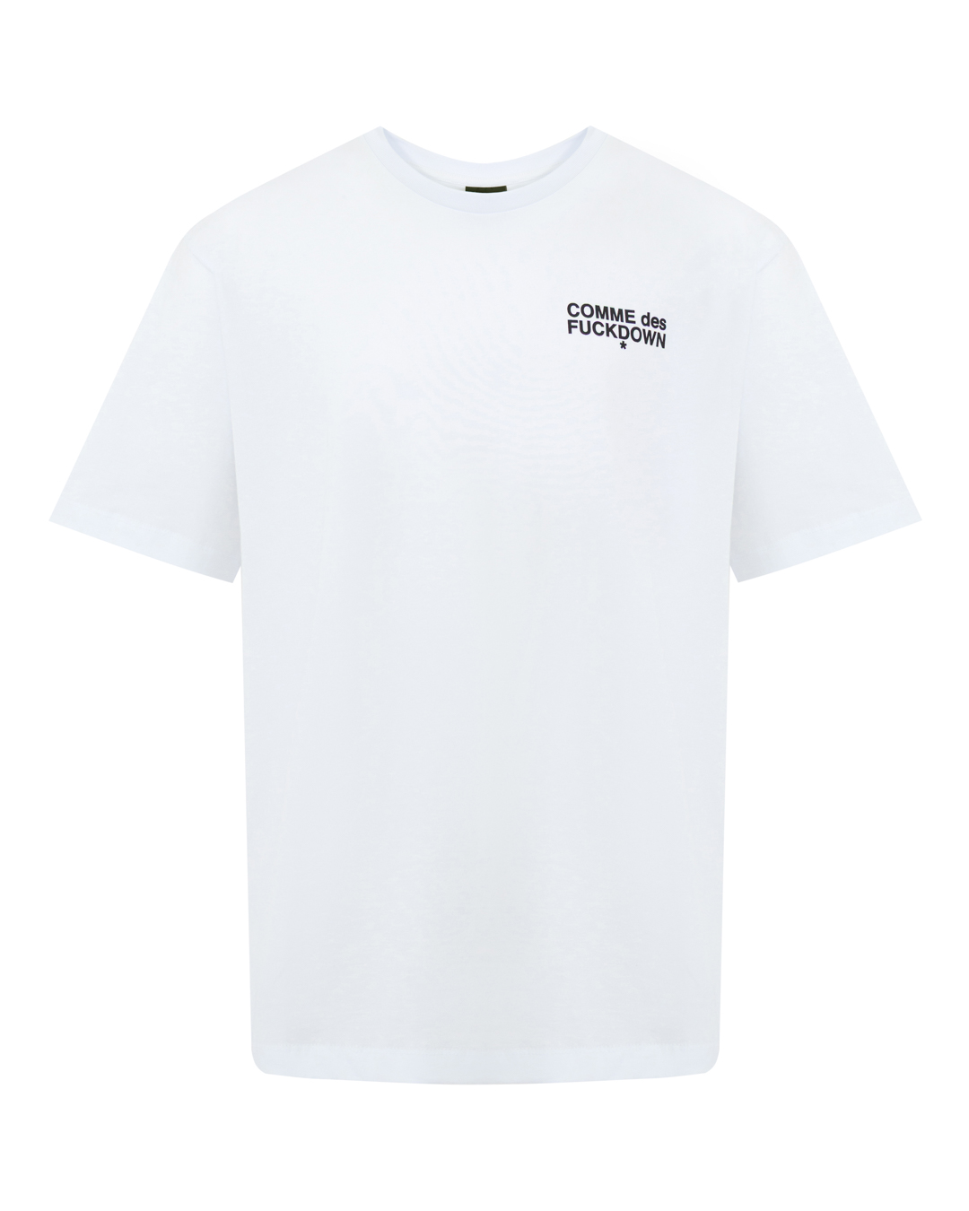 COMME des FUCKDOWN футболка с принтом артикул FMS6CFABM01995 марки COMME des FUCKDOWN купить за 8400 руб.