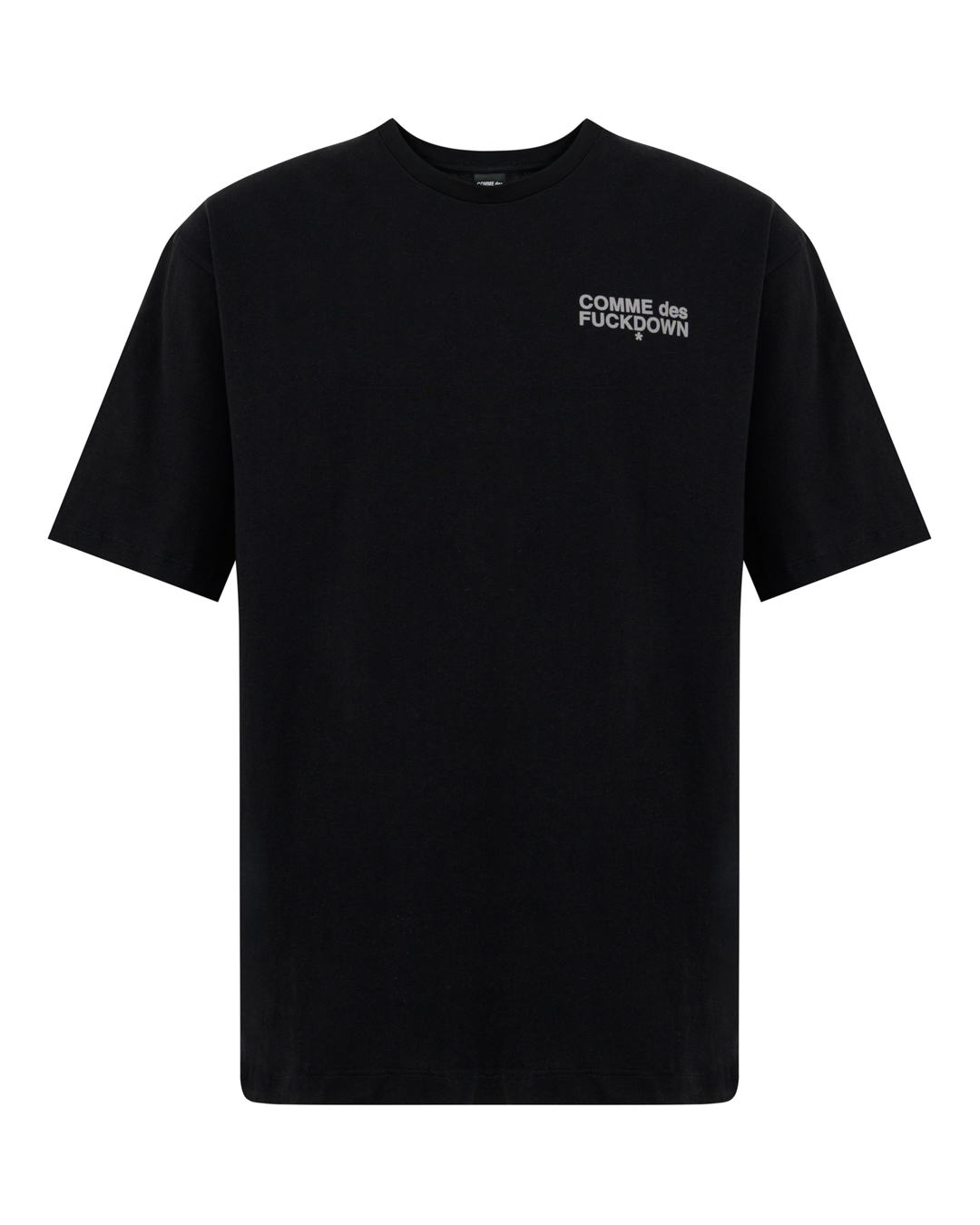 COMME des FUCKDOWN футболка с принтом артикул FMS6CFABM01998 марки COMME des FUCKDOWN купить за 8400 руб.