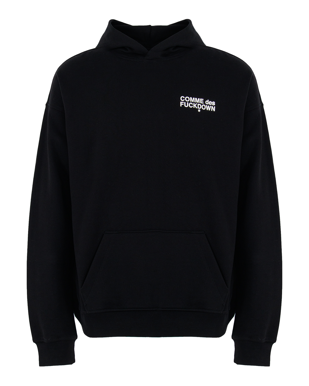 COMME des FUCKDOWN худи с капюшоном артикул FMW4CFABM01315 марки COMME des FUCKDOWN купить за 23600 руб.
