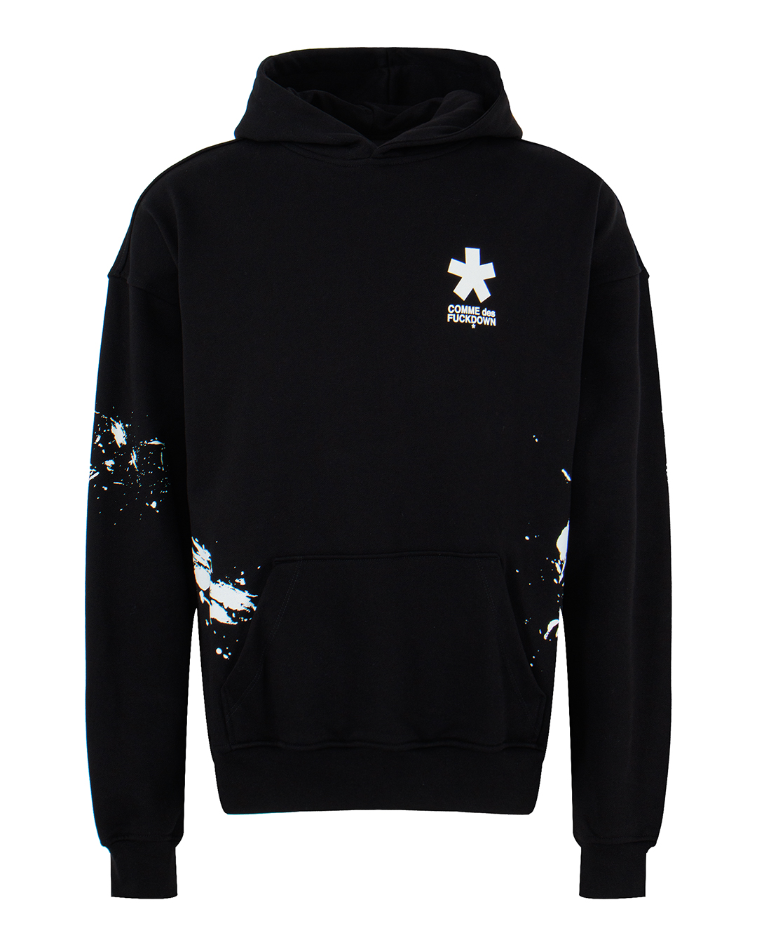 COMME des FUCKDOWN худи с капюшоном артикул FMW4CFABM01321 марки COMME des FUCKDOWN купить за 26000 руб.