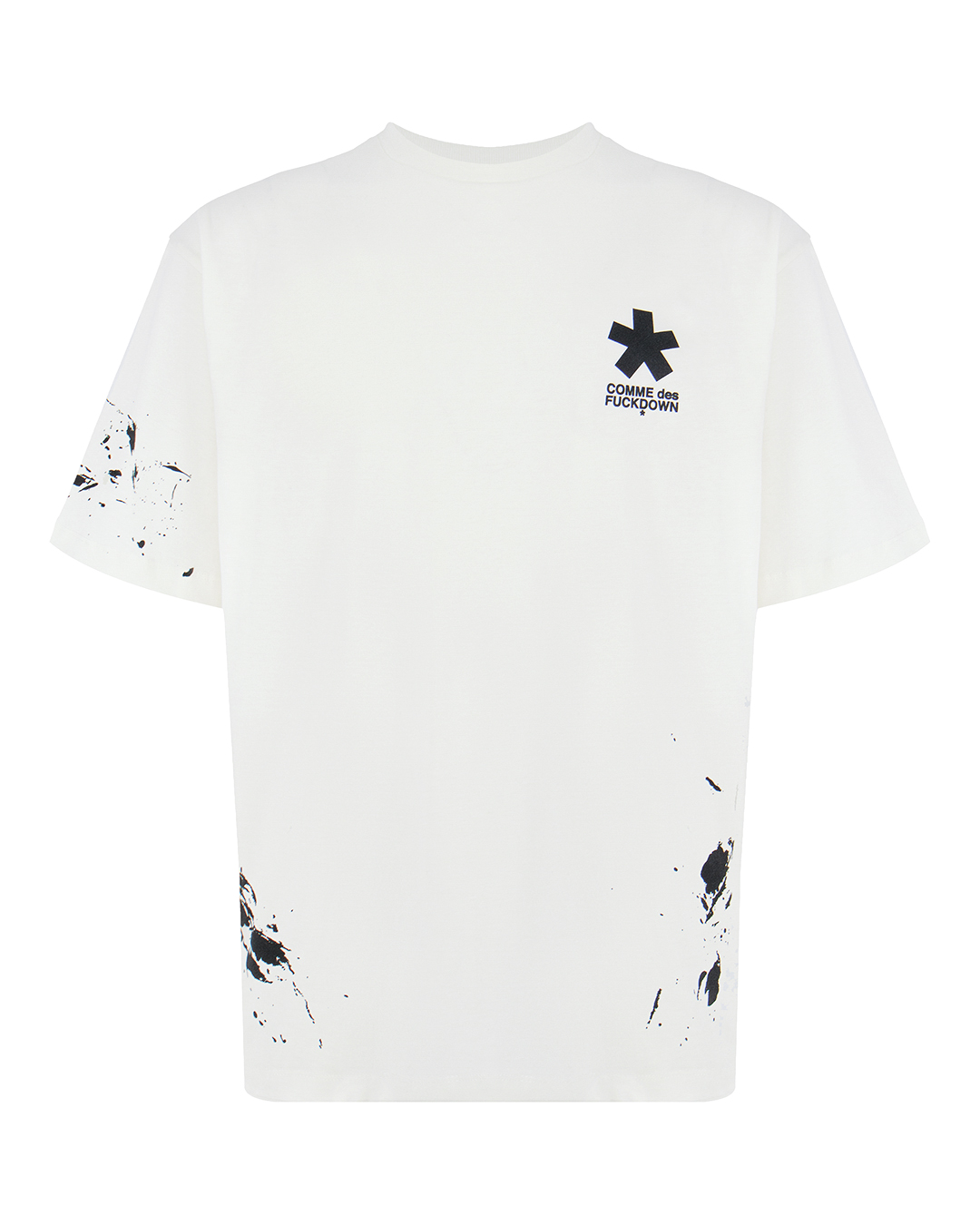 COMME des FUCKDOWN футболка из хлопка артикул FMW4CFABM01322 марки COMME des FUCKDOWN купить за 12800 руб.