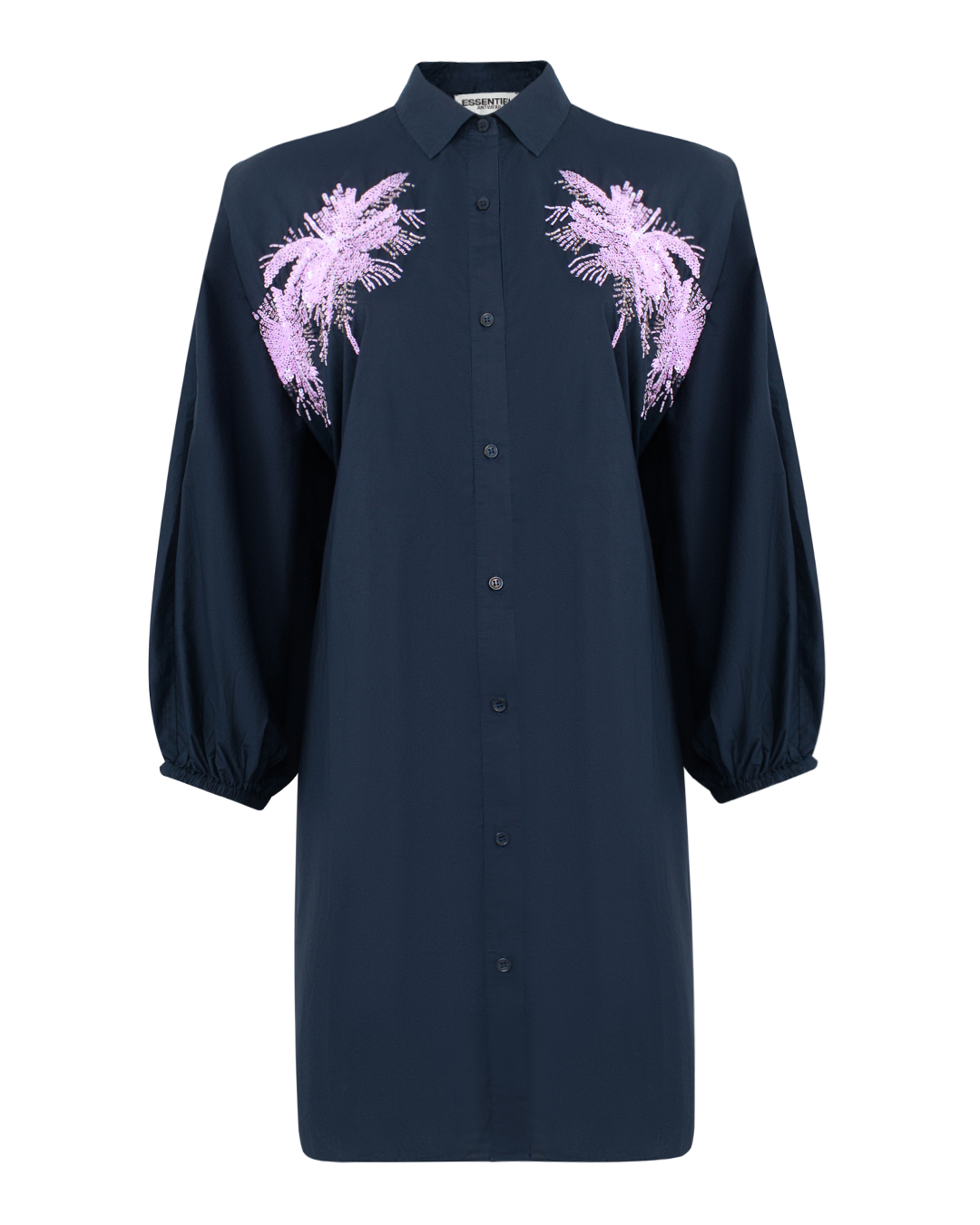 Essentiel платье отделкой из пайеток  артикул FRILLED марки Essentiel купить за 45000 руб.
