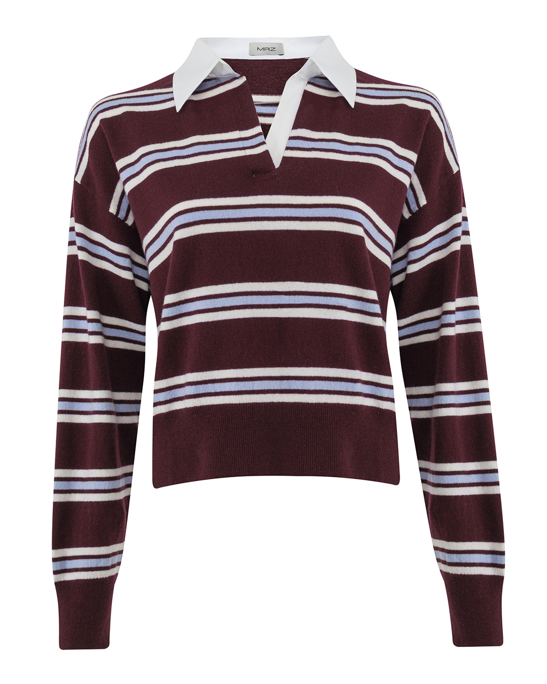 MRZ джемпер с отложным воротником  артикул FW25-0155 марки MRZ купить за 47400 руб.