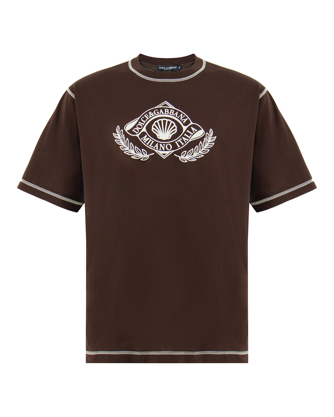 Dolce & Gabbana футболка с принтом  артикул G8PN9T G7PEC M1213 марки Dolce&Gabbana купить за 69500 руб.