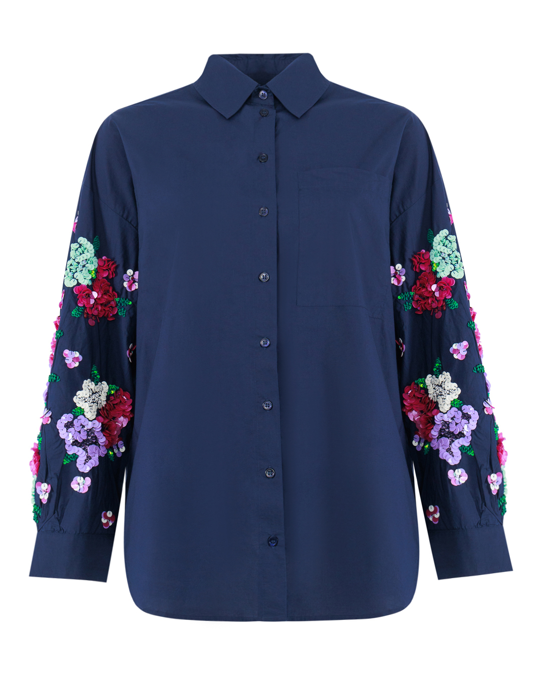 Essentiel рубашка с отделкой пайетками  артикул GRISTLE марки Essentiel купить за 46800 руб.