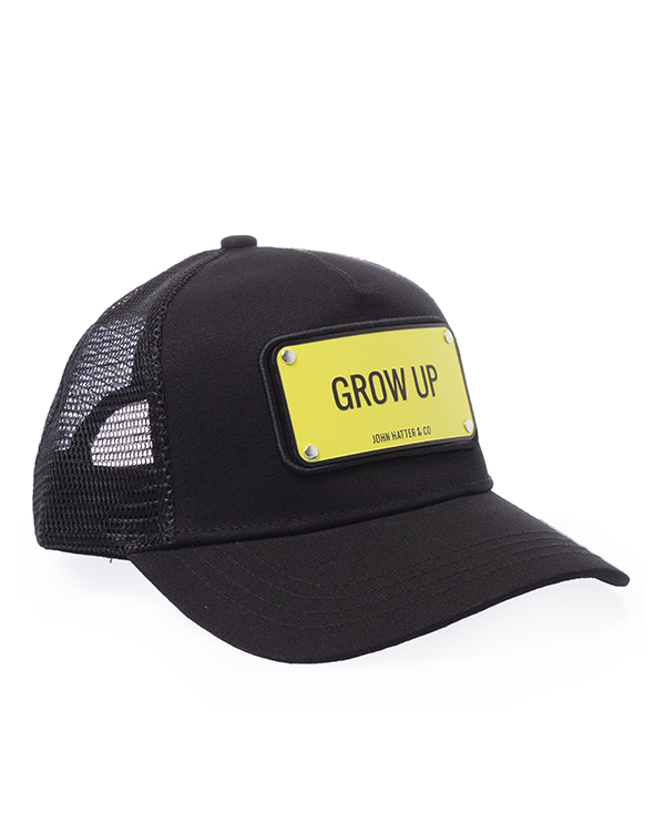 John Hatter & Co бейсболка с декоративной табличкой  артикул GROW UP марки John Hatter & Co купить за 15200 руб.