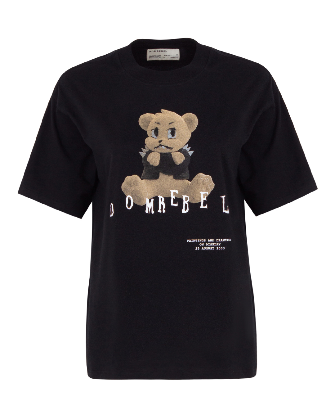 Dom Rebel хлопковая футболка с принтом  артикул GRUMPY.WOMAN марки Dom Rebel купить за 18900 руб.