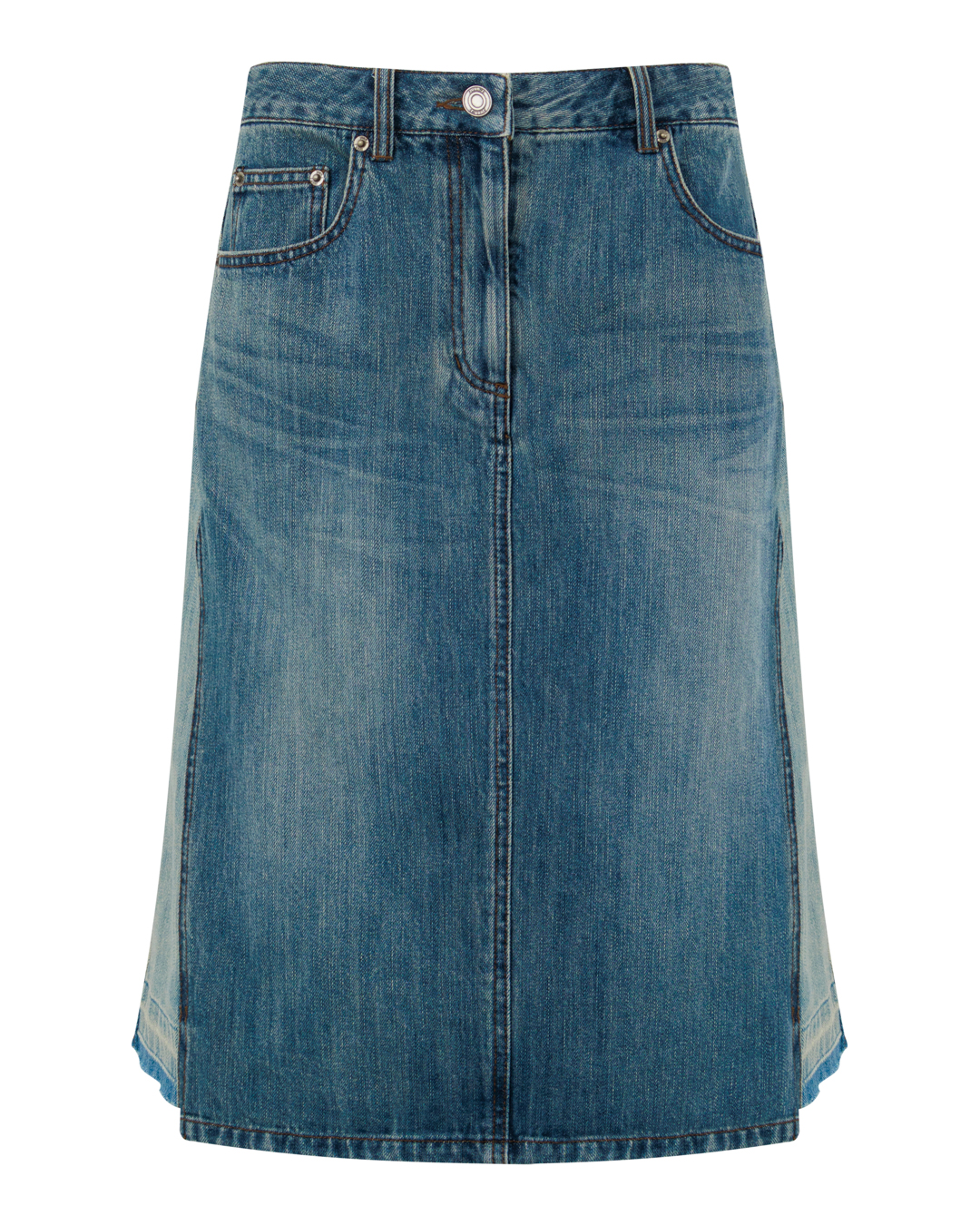Juun.J юбка из денима артикул JW6327W06P марки Juun.J купить за 59500 руб.