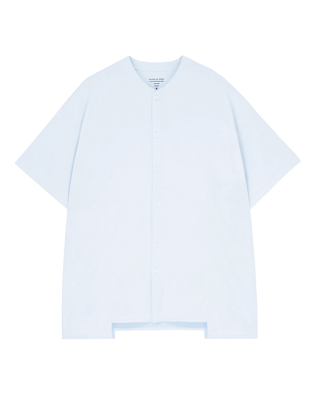 RICE WEAR рубашка из хлопка  свободного силуэта  артикул kinomo without марки RICE WEAR купить за 9000 руб.