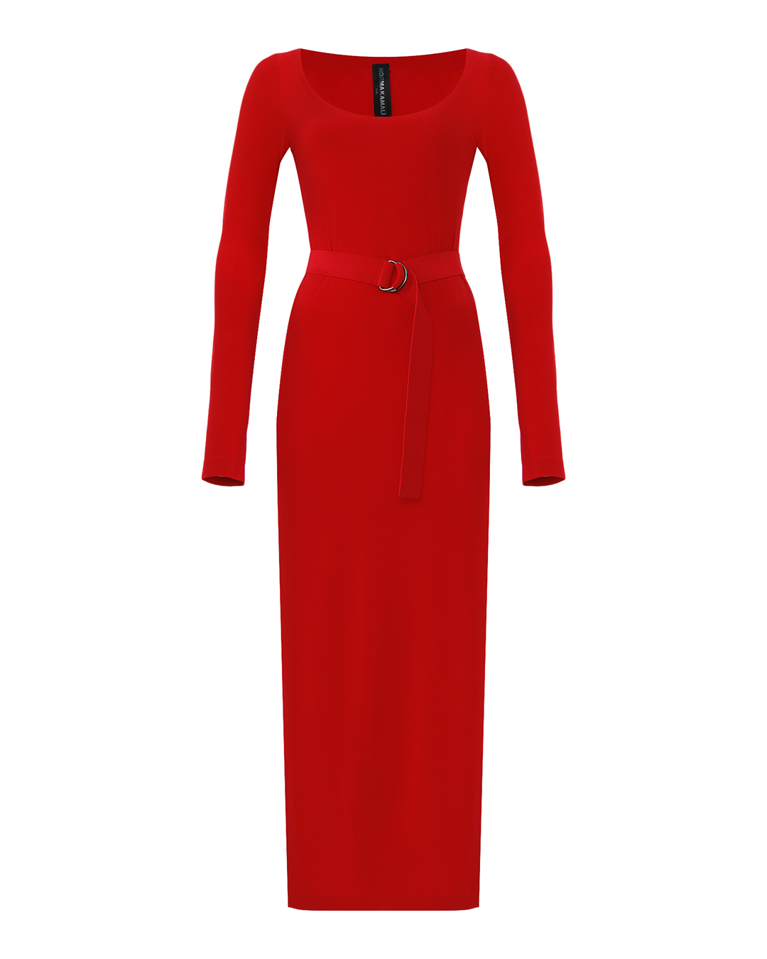 NORMA KAMALI платье  с глубоким вырезом декольте артикул KK4233PLC18946 марки NORMA KAMALI купить за 41500 руб.