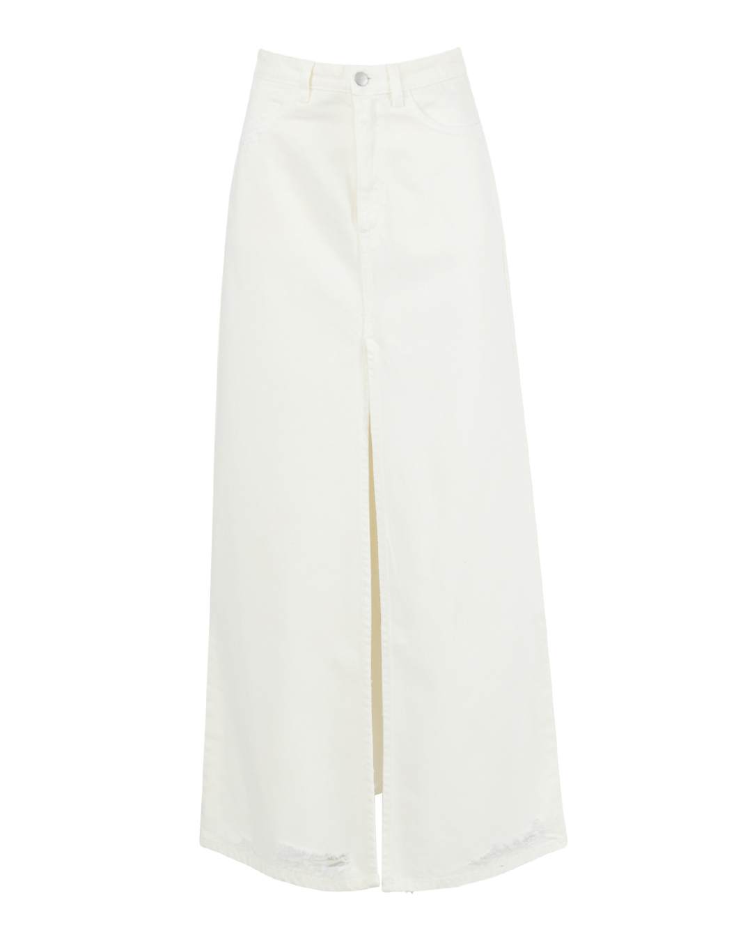 ICON DENIM джинсовая юбка с разрезом  артикул LARA ID8050 WHC марки ICON DENIM купить за 20700 руб.