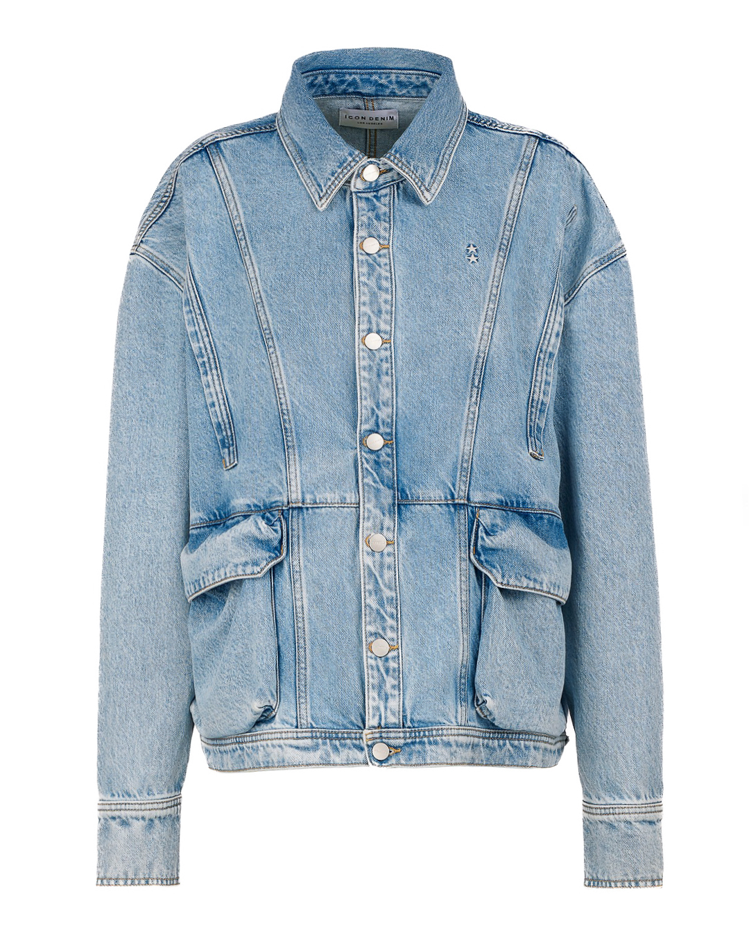 ICON DENIM джинсовая куртка с объемными рукавами  артикул LEXI ID8340 марки ICON DENIM купить за 29100 руб.