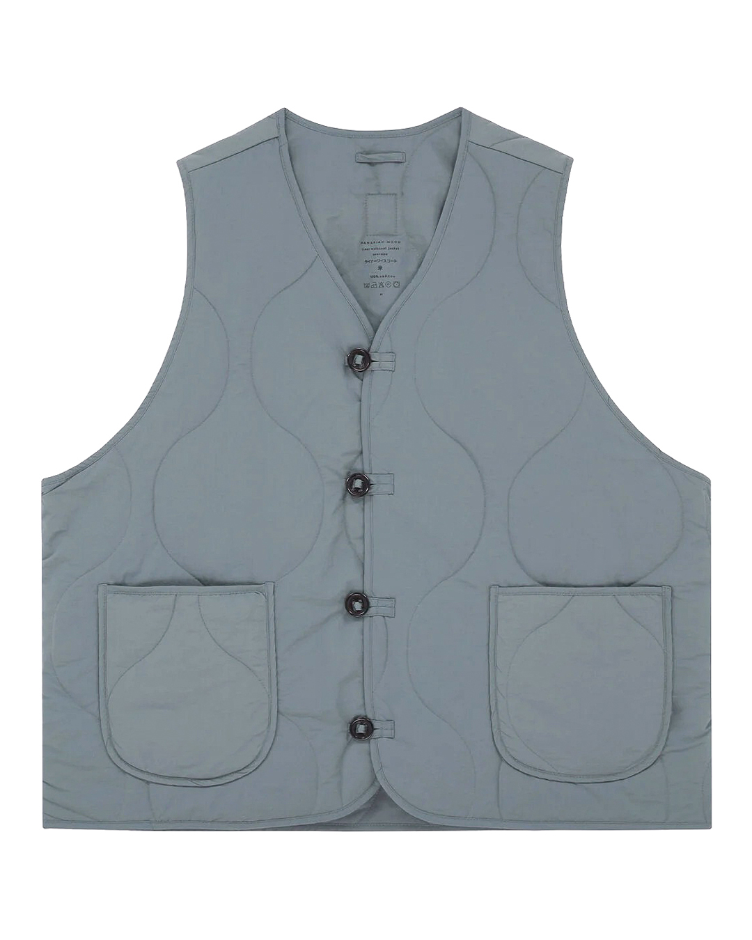 RICE WEAR стеганый жилет из нейлона  артикул liner waiscot марки RICE WEAR купить за 12000 руб.