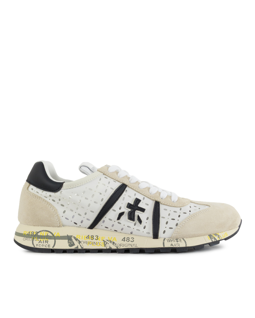 Premiata sport кроссовки комбинированные артикул LUCYD VAR7413 марки Premiata sport купить за 24600 руб.