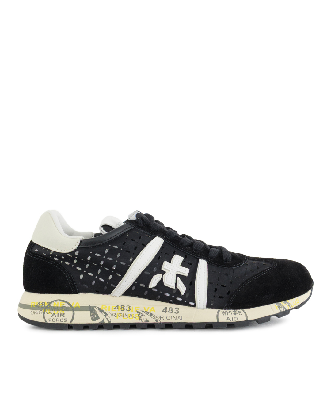 Premiata sport кроссовки комбинированные артикул LUCYD VAR7414 марки Premiata sport купить за 28800 руб.