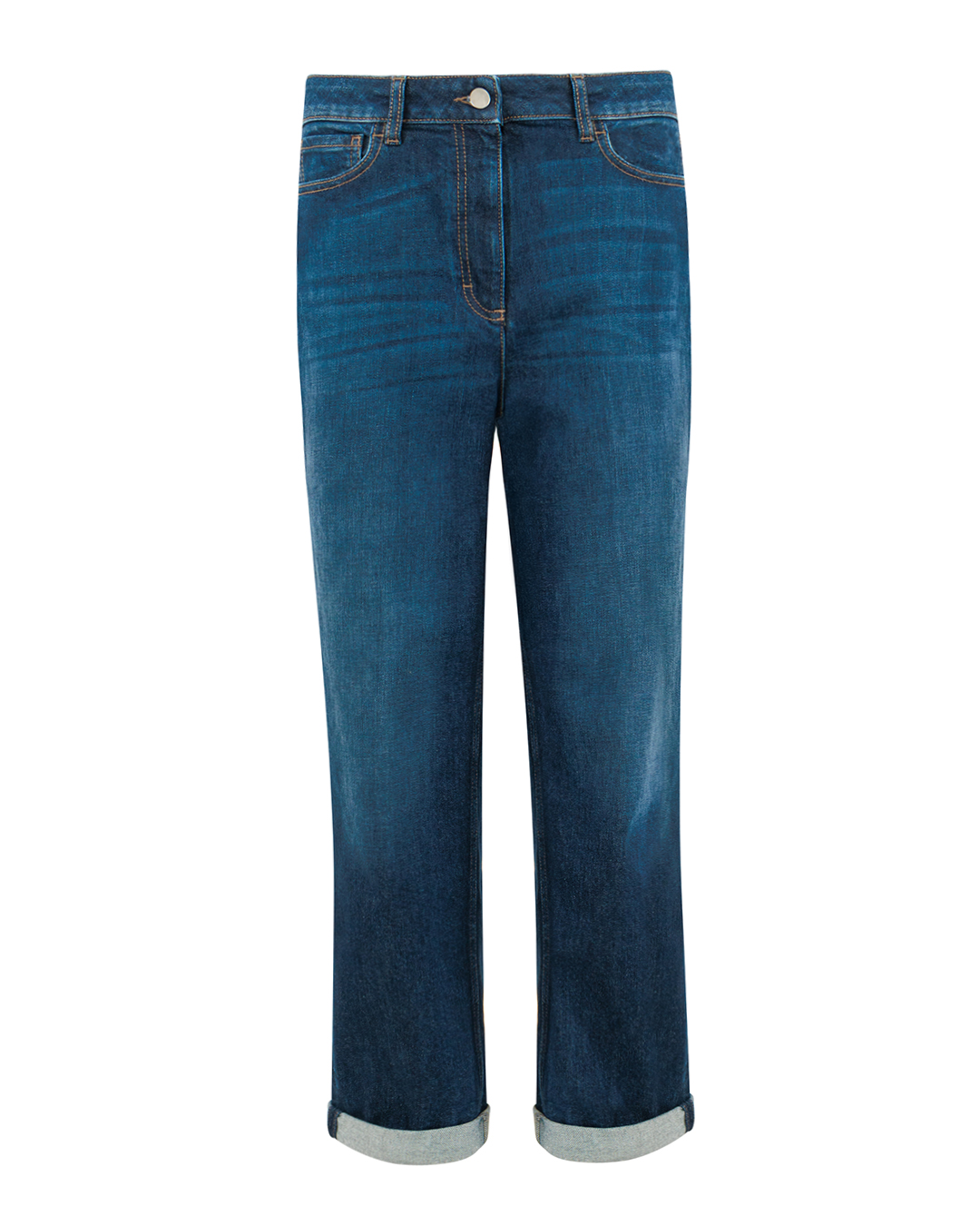 Peserico EASY джинсы  с подворотами  артикул M04925L66 марки Peserico EASY купить за 48000 руб.