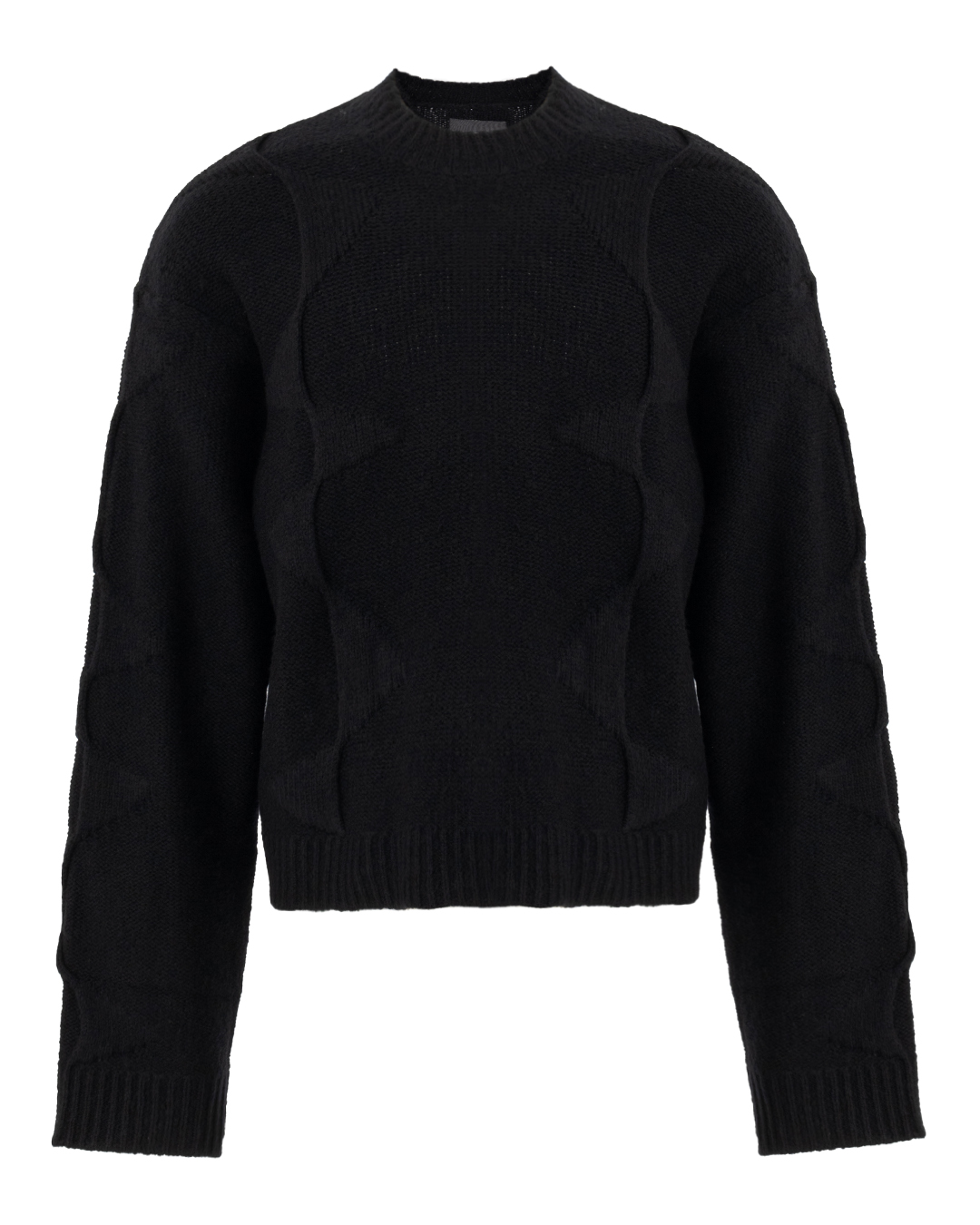 HELIOT EMIL джемпер с фактурной вязкой  артикул M_07_063_BLK01 марки HELIOT EMIL купить за 67000 руб.