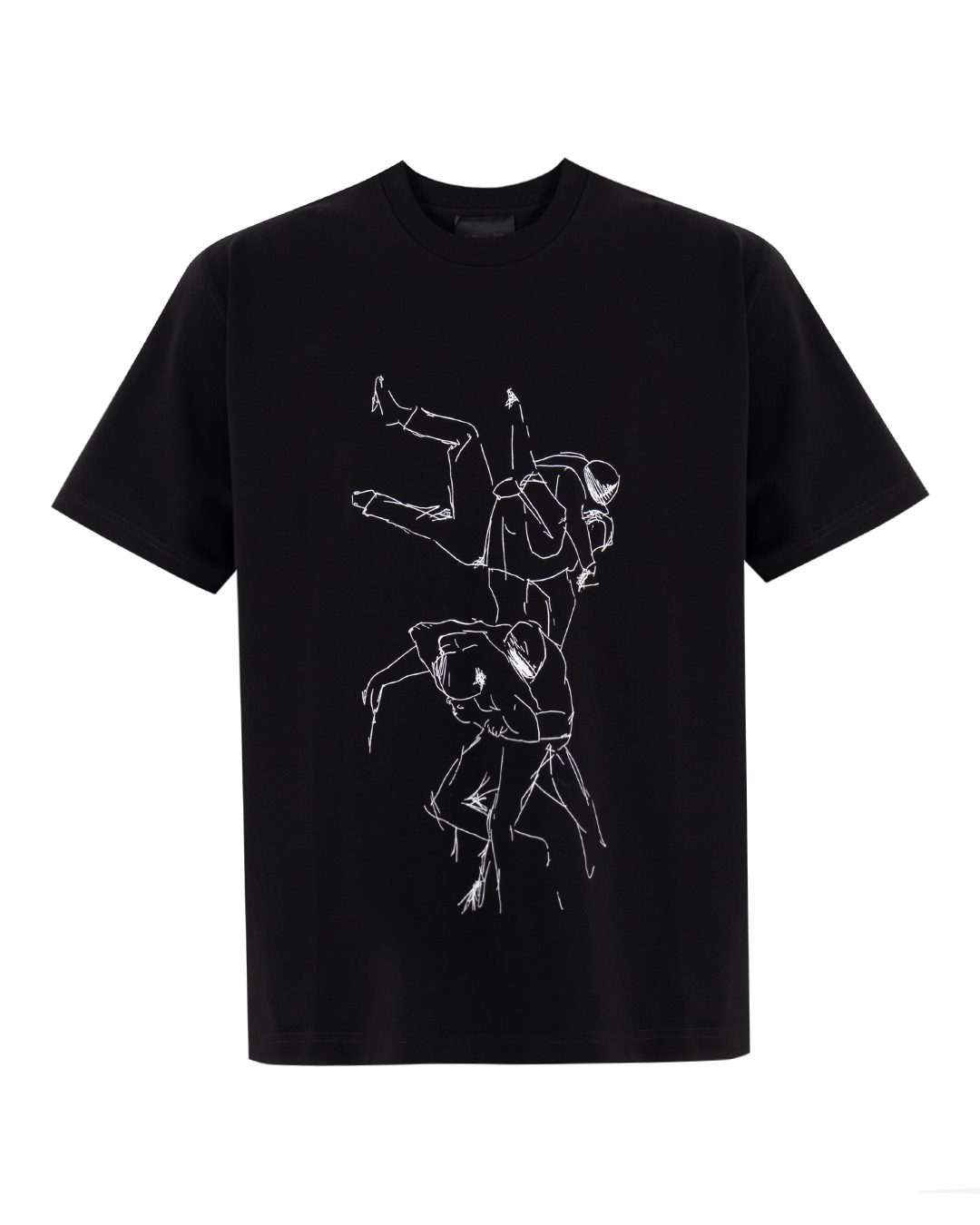 HELIOT EMIL футболка с принтом  артикул M_09_125_BLK01 марки HELIOT EMIL купить за 26900 руб.