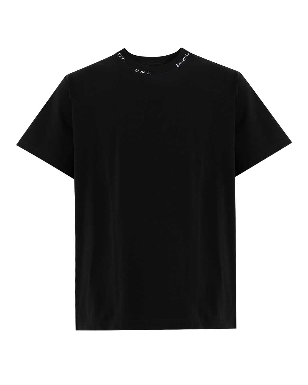HELIOT EMIL футболка с вышивкой  артикул M_09_127_BLK01 марки HELIOT EMIL купить за 30500 руб.