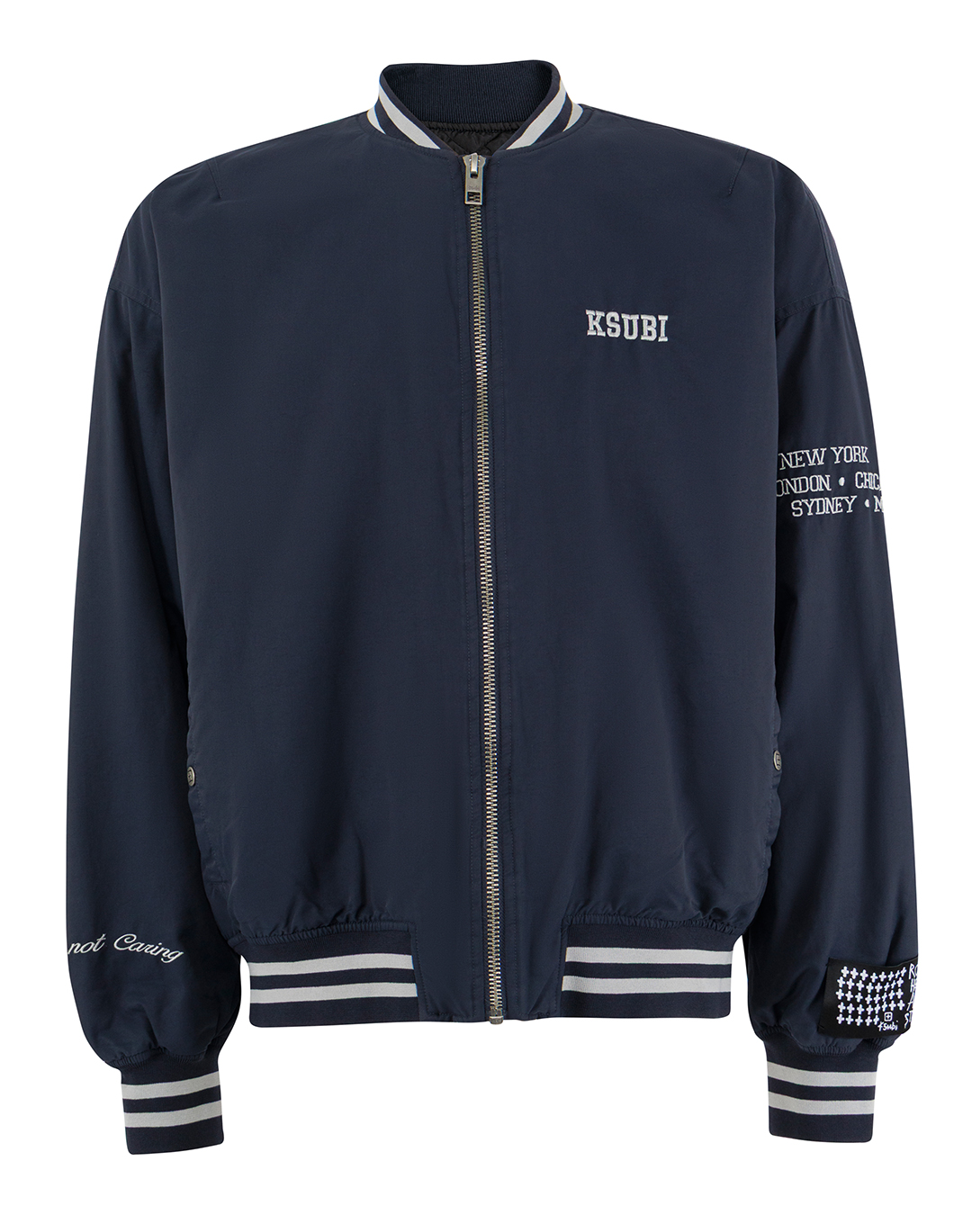 KSUBI бомбер  с вышивкой артикул MFA25JK012 марки KSUBI купить за 62000 руб.