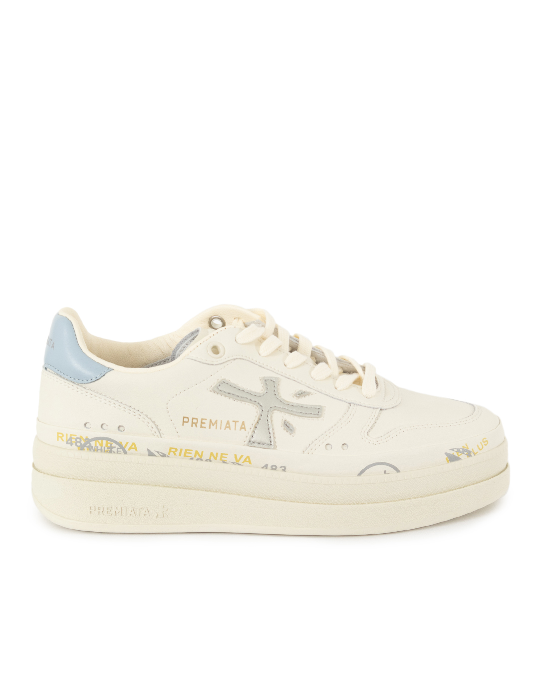 Premiata sport кроссовки Premiata на двухслойной подошве артикул MICOL VAR6789 марки Premiata sport купить за 31700 руб.