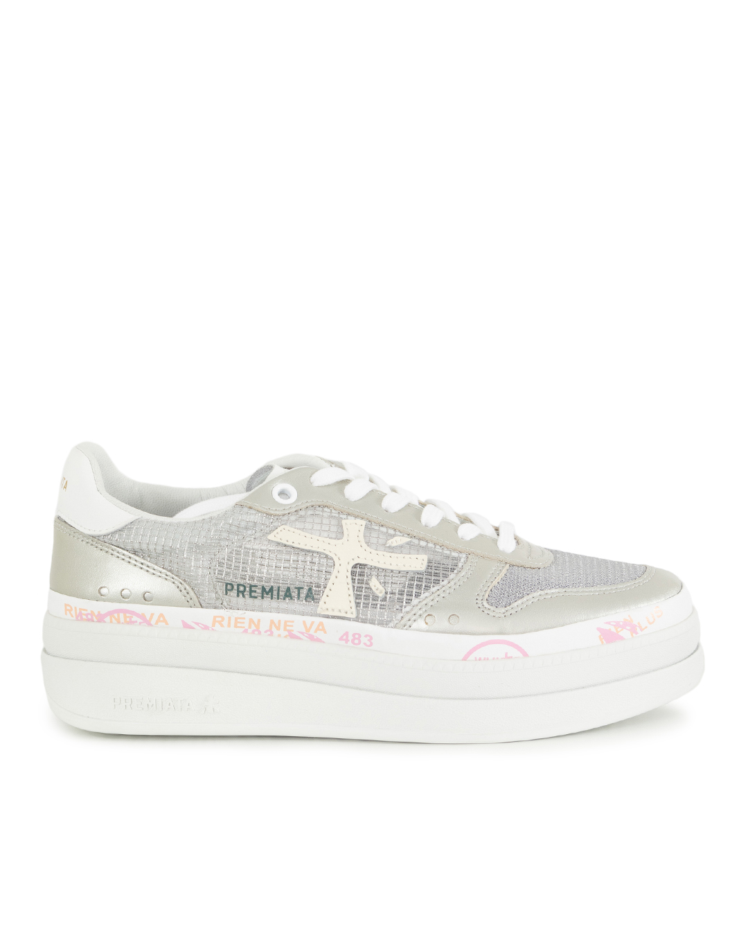 Premiata sport кроссовки  на широкой подошве  артикул MICOL VAR6793 марки Premiata sport купить за 31700 руб.