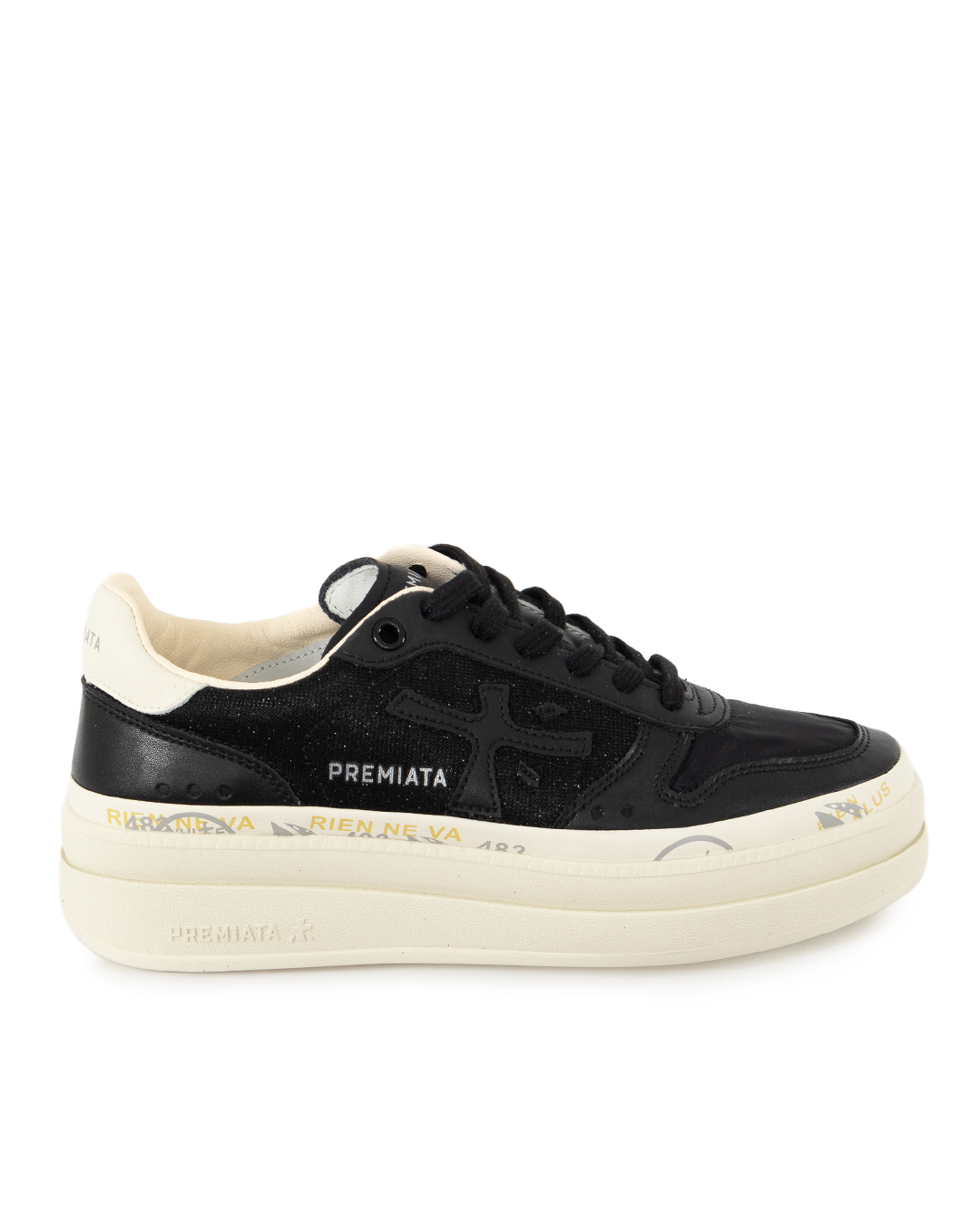 Premiata sport кроссовки Premiata с шнуровкой на двухслойной подошве артикул MICOL VAR6795 марки Premiata sport купить за 31700 руб.