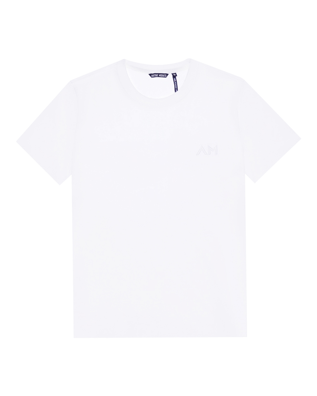 Antony Morato базовая футболка из хлопка  артикул MMKS02390-FA100238 марки Antony Morato купить за 5900 руб.