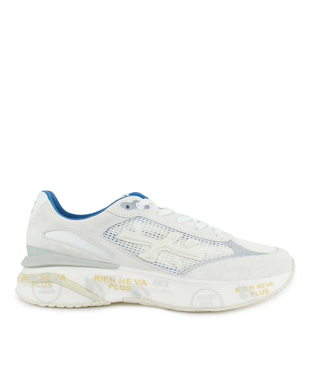 Premiata sport кроссовки с амортизирующей подошвой артикул MOERUN VAR6732 марки Premiata sport купить за 35300 руб.