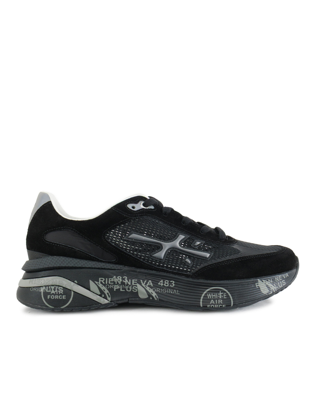 Premiata sport кроссовки комбинированные артикул MOERUN VAR7297 марки Premiata sport купить за 30300 руб.
