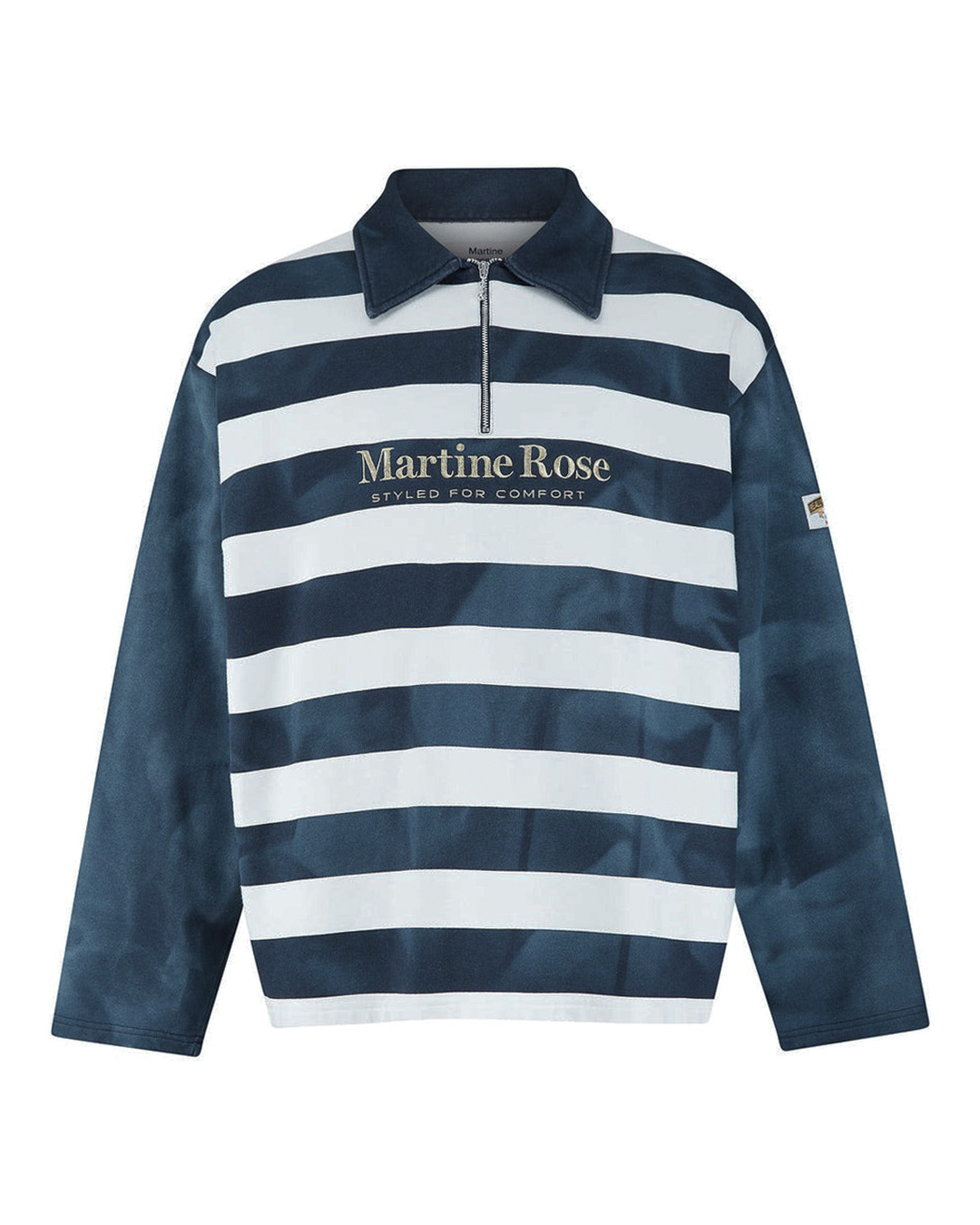 Martine Rose поло с вышивкой артикул MRSS24632B марки Martine Rose купить за 23400 руб.