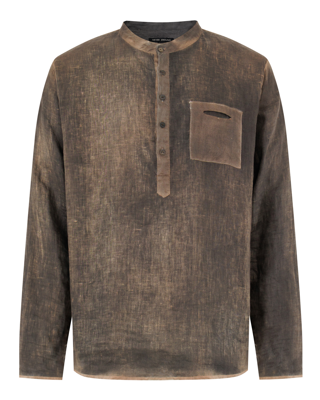Never Enough рубашка из льна артикул MSL025 марки Never Enough купить за 34500 руб.