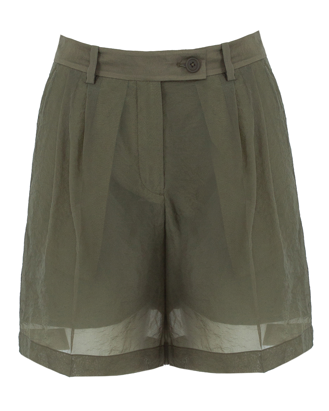 HELMUT LANG шорты из полупрозрачного купро  артикул N02HW204 марки HELMUT LANG купить за 19800 руб.