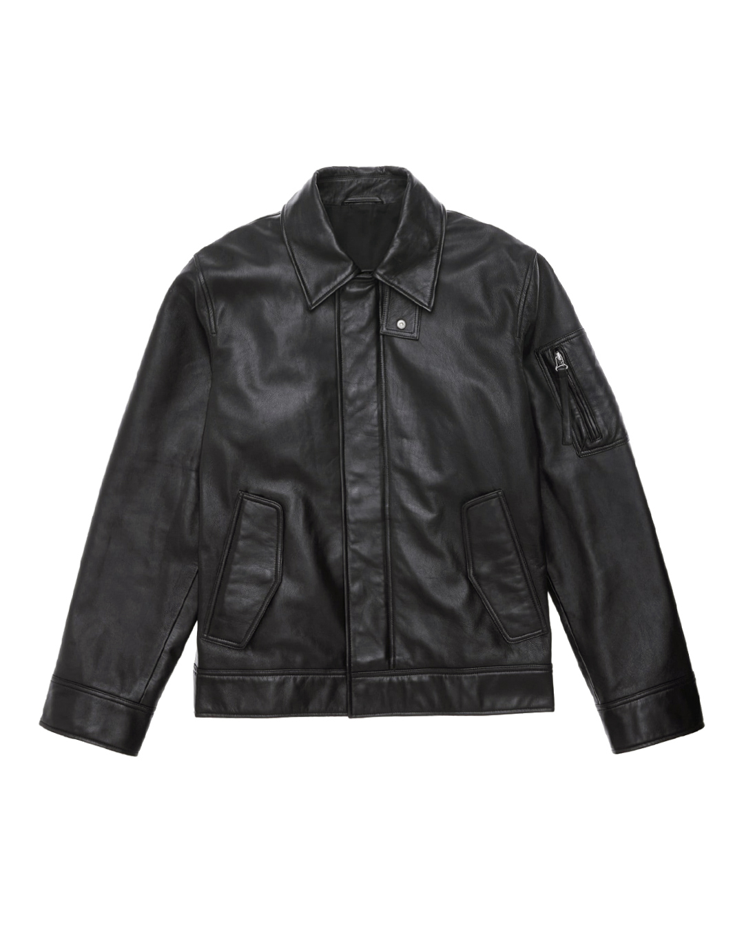 HELMUT LANG кожаная мужская куртка  артикул N05HM104 марки HELMUT LANG купить за 166000 руб.