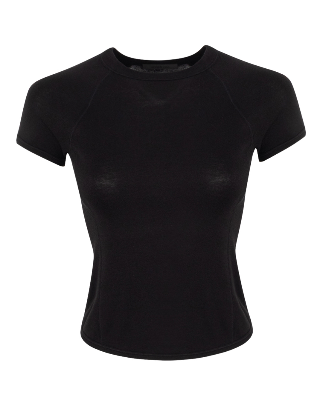 HELMUT LANG укороченная футболка   артикул N10HW512 марки HELMUT LANG купить за 22100 руб.