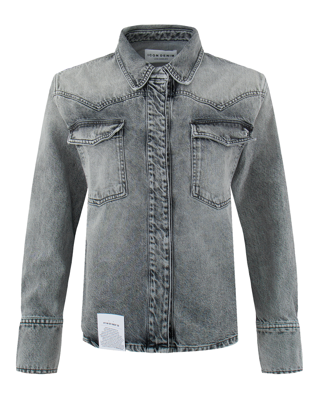 ICON DENIM рубашка из денима артикул NORAH GR1000 марки ICON DENIM купить за 24500 руб.