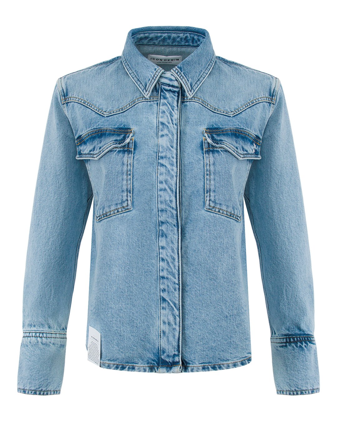 ICON DENIM рубашка из денима артикул NORAH ID1000 марки ICON DENIM купить за 27800 руб.