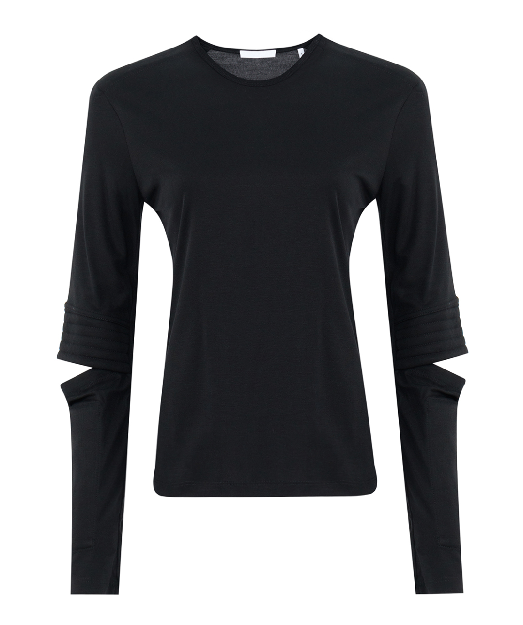 HELMUT LANG лонгслив с разрезами на логтях артикул O05HW502 марки HELMUT LANG купить за 29800 руб.