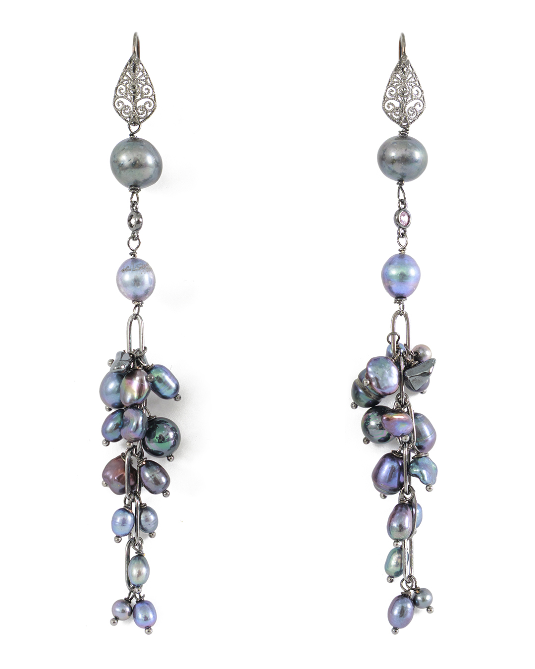 Rocca Florentina серьги  из жемчуга артикул OD0315/S25 марки Rocca Florentina купить за 14400 руб.