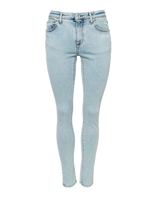 Off-White джинсы из эластичного денима  артикул OWYA003S20DEN0024500 марки Off-White купить за 12300 руб.