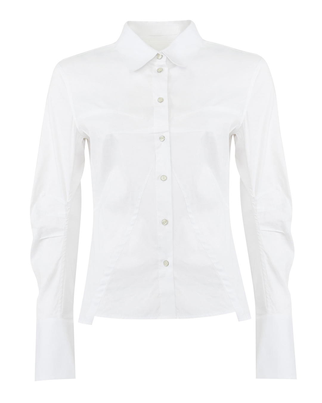 HELMUT LANG рубашка архитектурного кроя  артикул P01HW501 марки HELMUT LANG купить за 48000 руб.